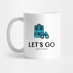 Let's Go Explore Nature Mug